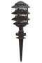 Opviq Lámpara de Pared Exterior BBO-68161-BSY Negro